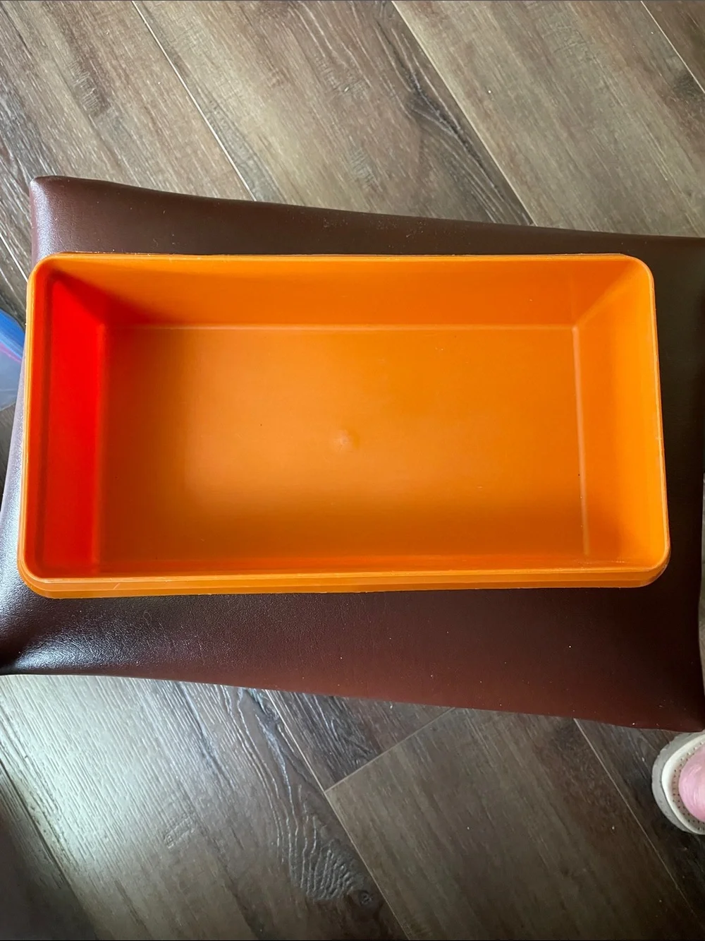 VTG Tupperware #677-7 Rectangular Cracker Bread Container REPLACEMENT (NO lid)